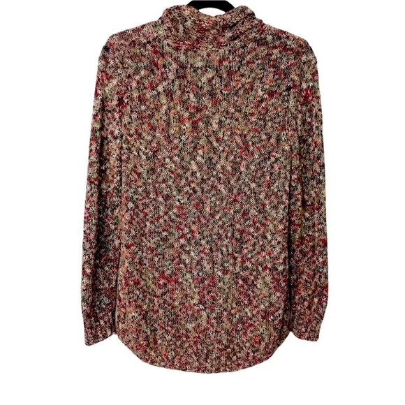 Northern reflections High Low Turtleneck sweater women size S - Picture 11 of 13